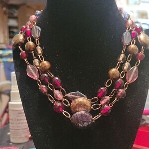 Chic Multicolor Beaded Necklace